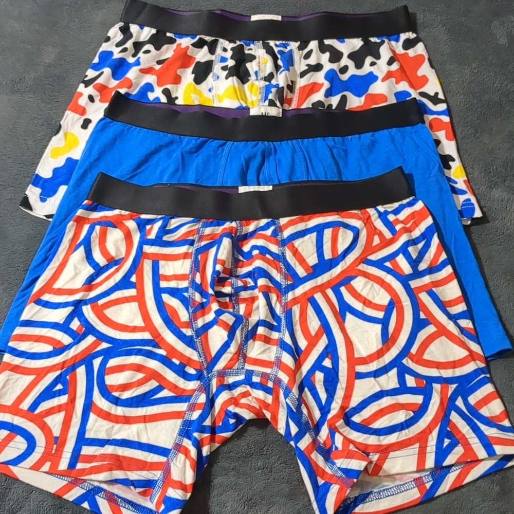Me Undies Underwear 3 pairs Boxers briefs Mens Size Medium New